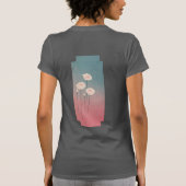 Roses, personalized t-shirt (Achterkant)