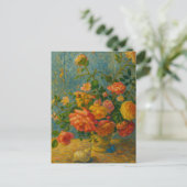 Roses Postcard Briefkaart (Staand voorkant)