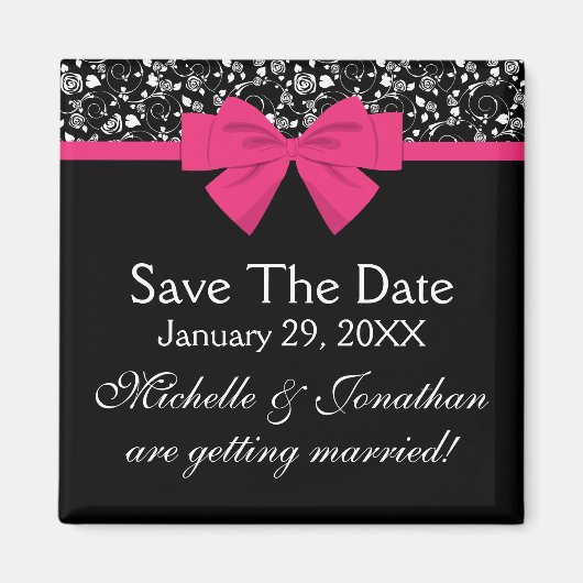 Roses roze roze roze roze roze roze roze roze roze magneet (Voorkant)