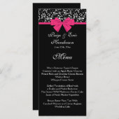 Roses roze roze roze roze roze roze roze roze roze menu (Voorkant / Achterkant)