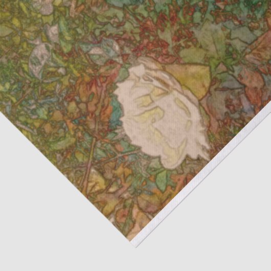 Roses Tissue Paper Tissuepapier (Detail)