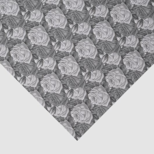 Roses Tissuepapier (Detail)