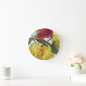 Roses van rood of geel ronde klok (Huis)