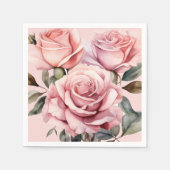 Roses Wedding Servet (Voorkant)