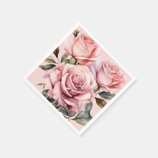 Roses Wedding Servet (Hoek)