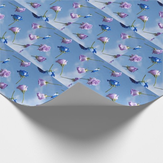 Roses Wrapping paper Cadeaupapier (Hoek)