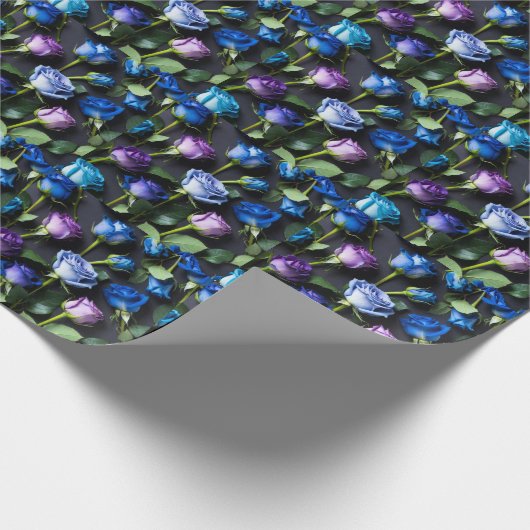 Roses Wrapping paper Cadeaupapier (Hoek)