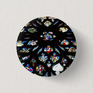 Rosetón de Notre-Dame, Paris Ronde Button 3,2 Cm