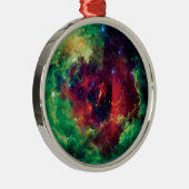Rosetta Nebula NASA Space Photo Metalen Ornament (Rechts)