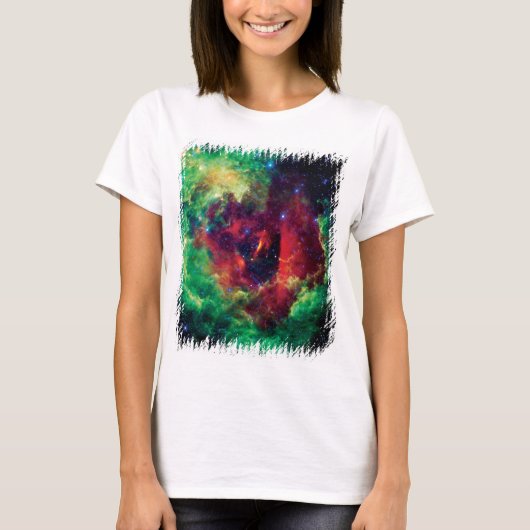 Rosetta Nebula NASA Space Photo T-shirt (Voorkant)