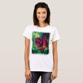Rosetta Nebula NASA Space Photo T-shirt (Voorkant volledig)