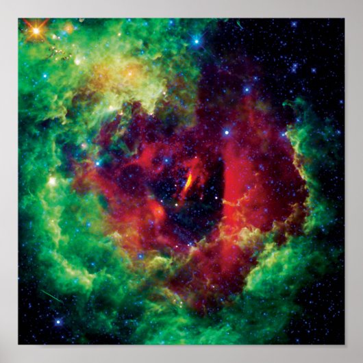 Rosetta-nevel NASA-ruimtestfoto Poster (Voorkant)
