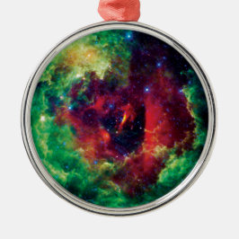 Rosetta-nevel NASA-ruimtfoto Metalen Ornament
