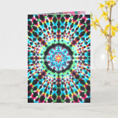 Rosetta Patroon (Elk) Cadeaubon Kaart (Gele Bloem)