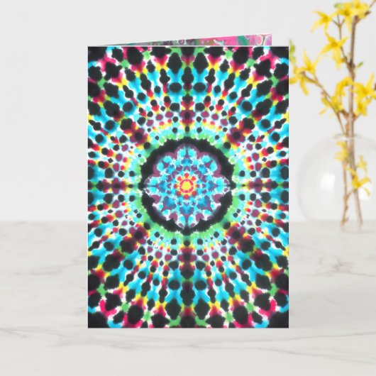 Rosetta Patroon (Elk) Cadeaubon Kaart (Gele Bloem)