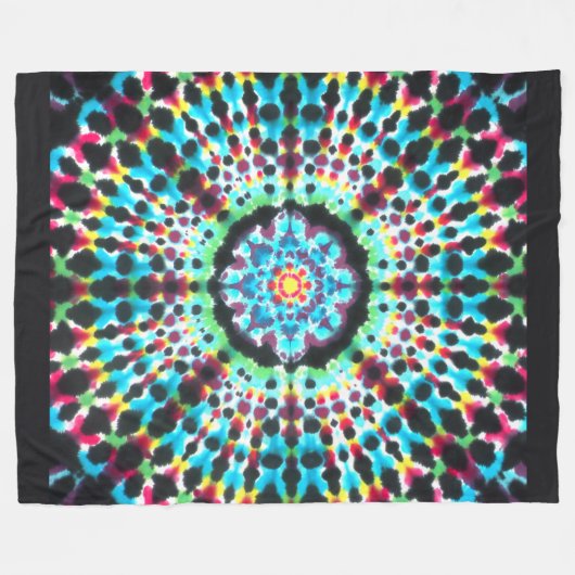 Rosetta Pattern Fleece Blanket (Voorkant (Horizontaal))