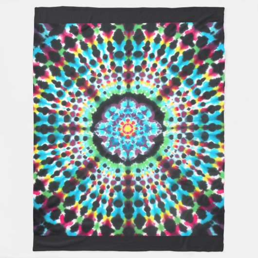 Rosetta Pattern Fleece Blanket Deken (Voorkant)