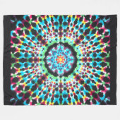 Rosetta Pattern Fleece Blanket Deken (Voorkant (Horizontaal))