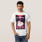 Rosetta & Philae Lander ruimte kunst. T-shirt (Voorkant volledig)