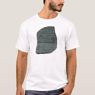 Rosetta Stone Ancient Egyptische hiërogliefen T-shirt