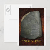 Rosetta Stone Briefkaart (Voorkant / Achterkant)