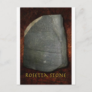 Rosetta Stone Briefkaart