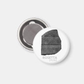 Rosetta Stone farao talen interpretatiesleutel Magneet (Voorkant / Achterkant)