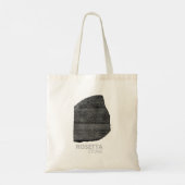 Rosetta Stone Farao tolk sleutel Tote Bag (Achterkant)