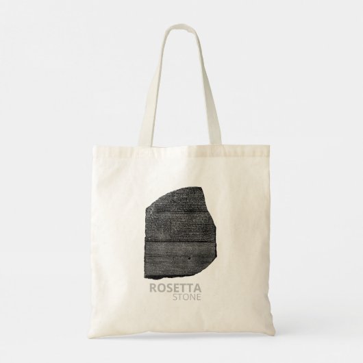 Rosetta Stone Farao tolk sleutel Tote Bag (Achterkant)