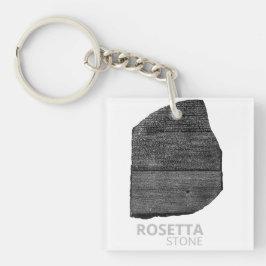 Rosetta Stone: Hiëroglief Oud Egypte Taal Sleutelhanger