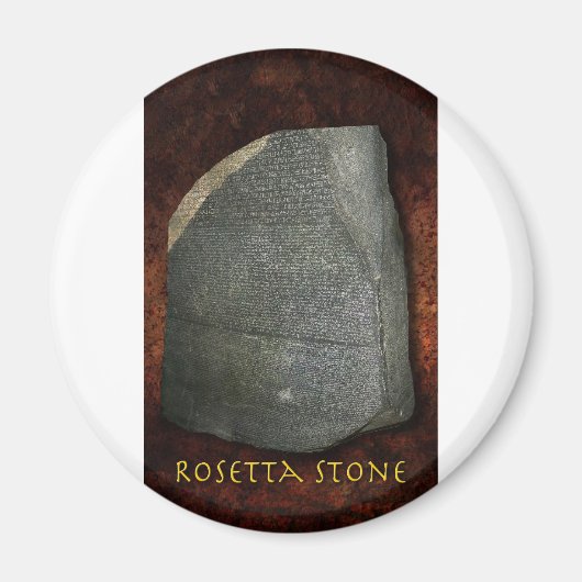 Rosetta Stone Magneet (Voorkant)