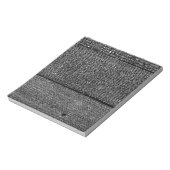 Rosetta Stone Notitieblok (Linkerzijde)