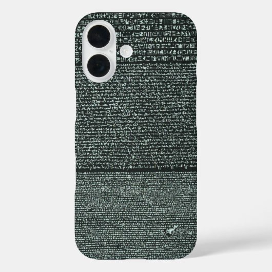 Rosetta Stone Oude Egyptische hiërogliefen Case-Mate iPhone Case (Achterkant)