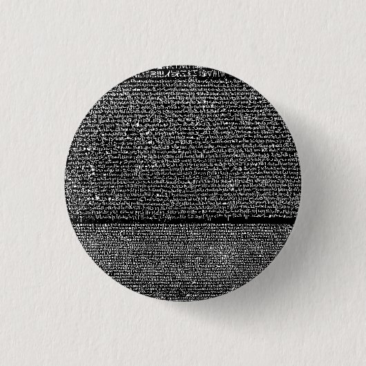Rosetta Stone Ronde Button 3,2 Cm (Voorkant)