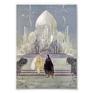 Rosette en Prince Charmant Foto Afdruk