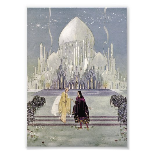 Rosette en Prince Charmant Foto Afdruk (Voorkant)