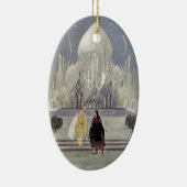 Rosette en Prince Charmant Keramisch Ornament (Rechts)