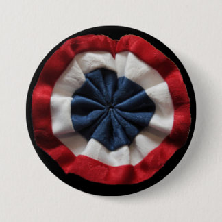 Rosette (Franse revolutie) Ronde Button 7,6 Cm