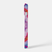 Rosette Kaleidoscoop iPhone Hoesje 15 Case (Linkerkant)