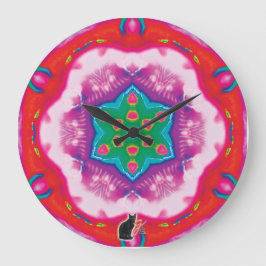Rosette Kaleidoscope Grote Klok