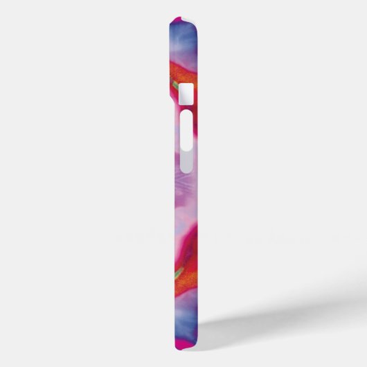 Rosette Kaleidoscope iPhone Case (Achterkant / Links)