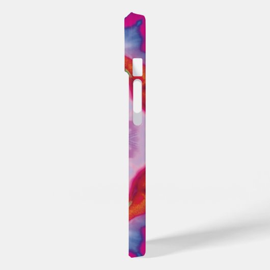 Rosette Kaleidoscope iPhone Case (Achterkant / Links)