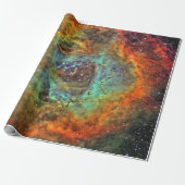 Rosette Nebula Cadeaupapier (Uitgerold)