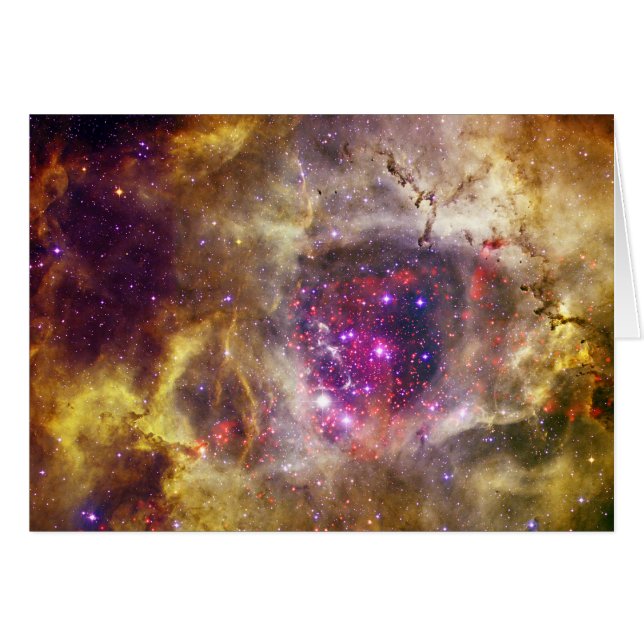 Rosette Nebula Caldwell 49 Het hart van een Roos (Voorkant Horizontaal)