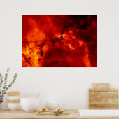 Rosette Nebula Foto Poster (Keuken)