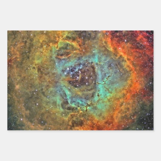 Rosette Nebula Inpakpapier Vel (Voorkant 2)