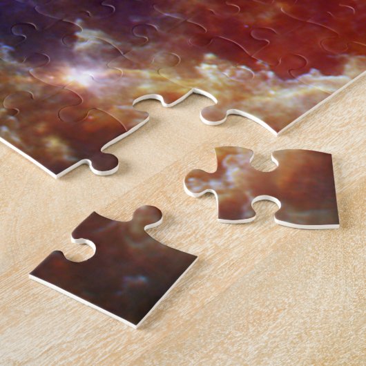 Rosette Nebula puzzle Legpuzzel (Zijkant)