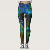 Rosette Nebula Space Leggings (Voorkant)