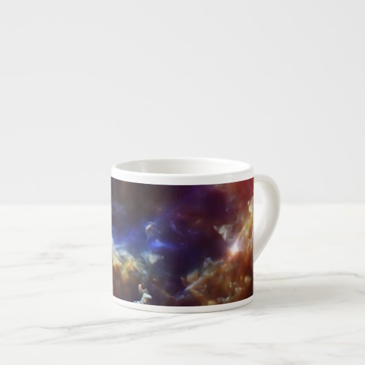 Rosette Nebula's Stellar Nursery Espresso Kop (Voorkant rechts)