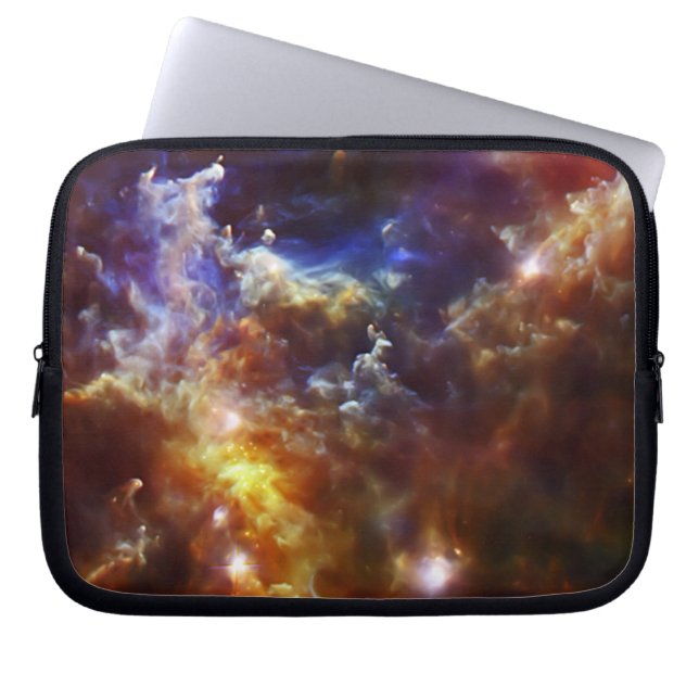 Rosette Nebula's Stellar Nursery Laptop Sleeve (Voorkant)